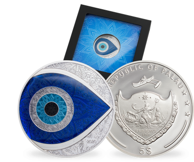 Monnaie officielle 1 once argent «Mauvais Oeil - Evil Eye» 2020